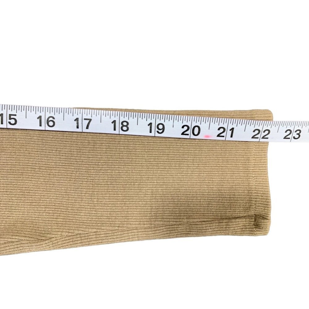 Forever 21 Women's Tan Ruffle Sleeve Top - Picture 8 of 8